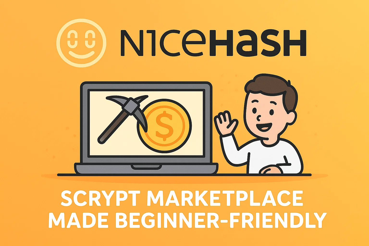 1) NiceHash (Scrypt marketplace made beginner-friendly)