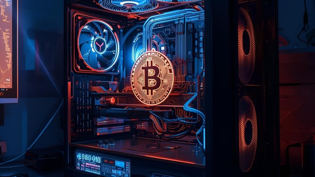 Home Bitcoin Mining Rig Setup