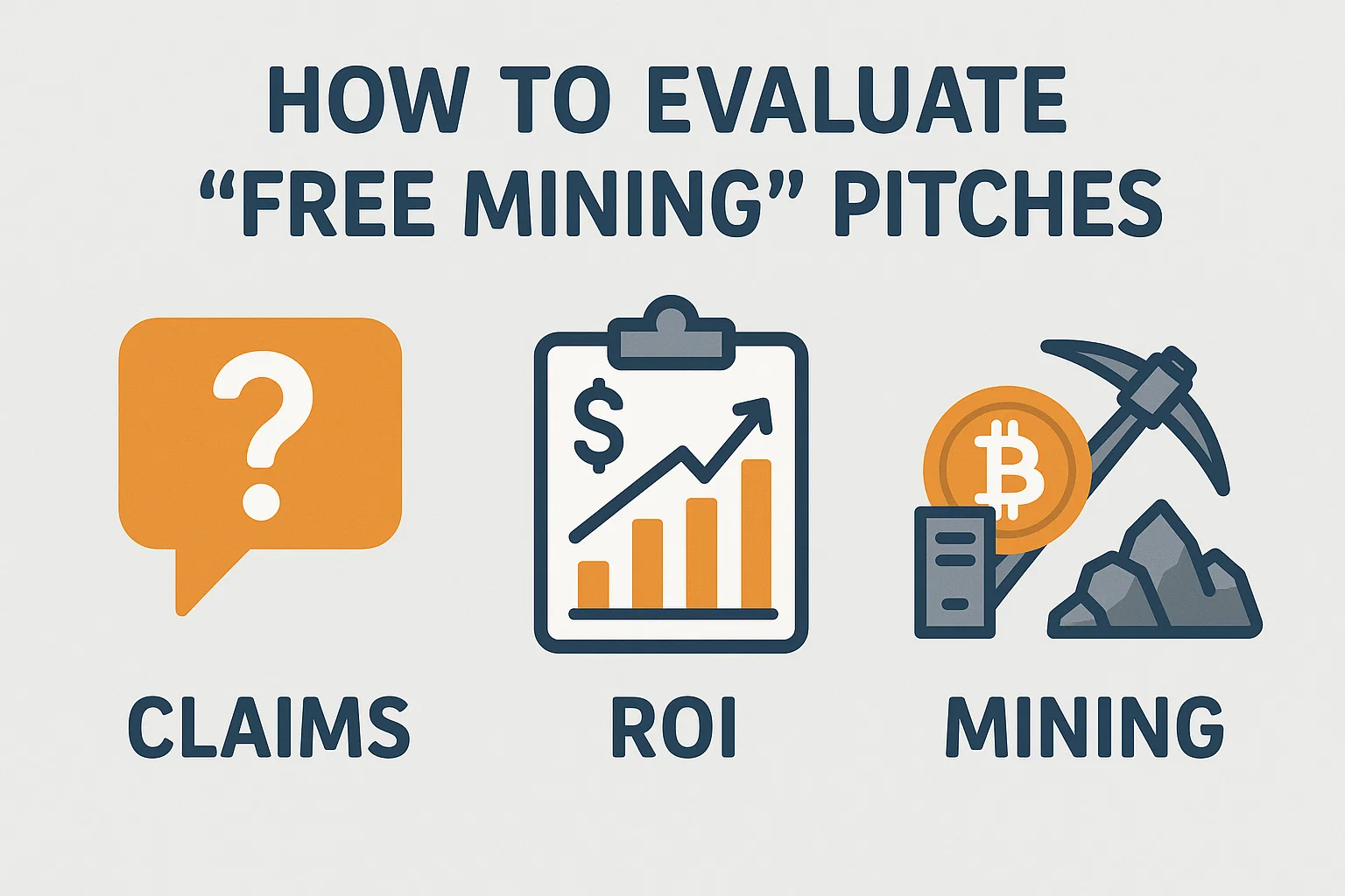 How to evaluate claims, ROI, and “free mining” pitches