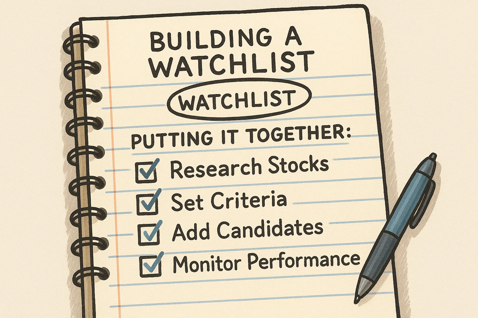 Putting it together: building a watchlist