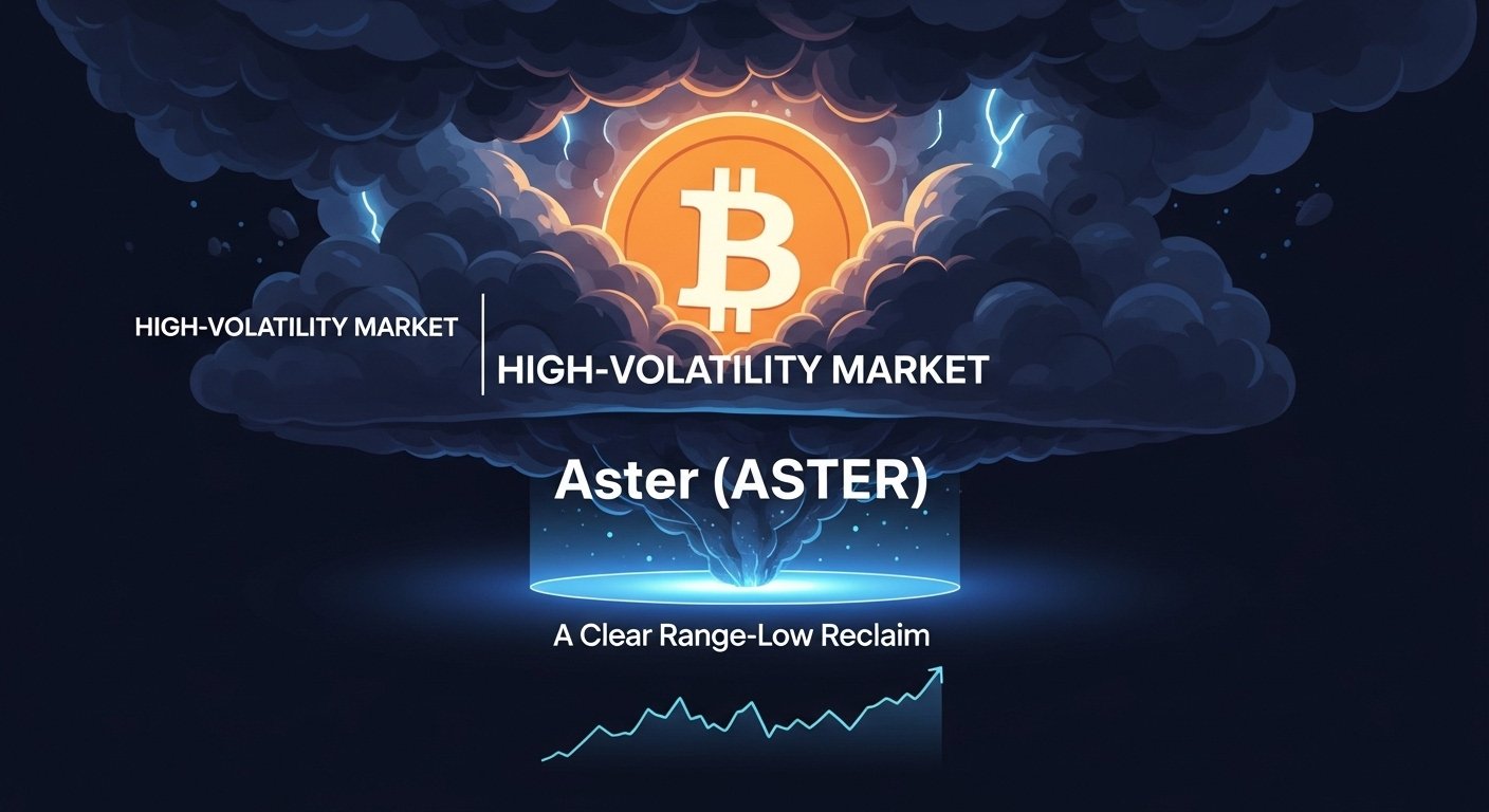 Aster (ASTER) A Clear Range-Low Reclaim in a High-Volatility Market
