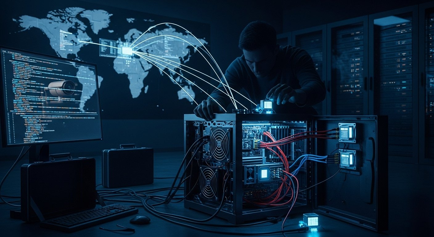 How Bitcoin Mining Hardware Could Enable Espionage