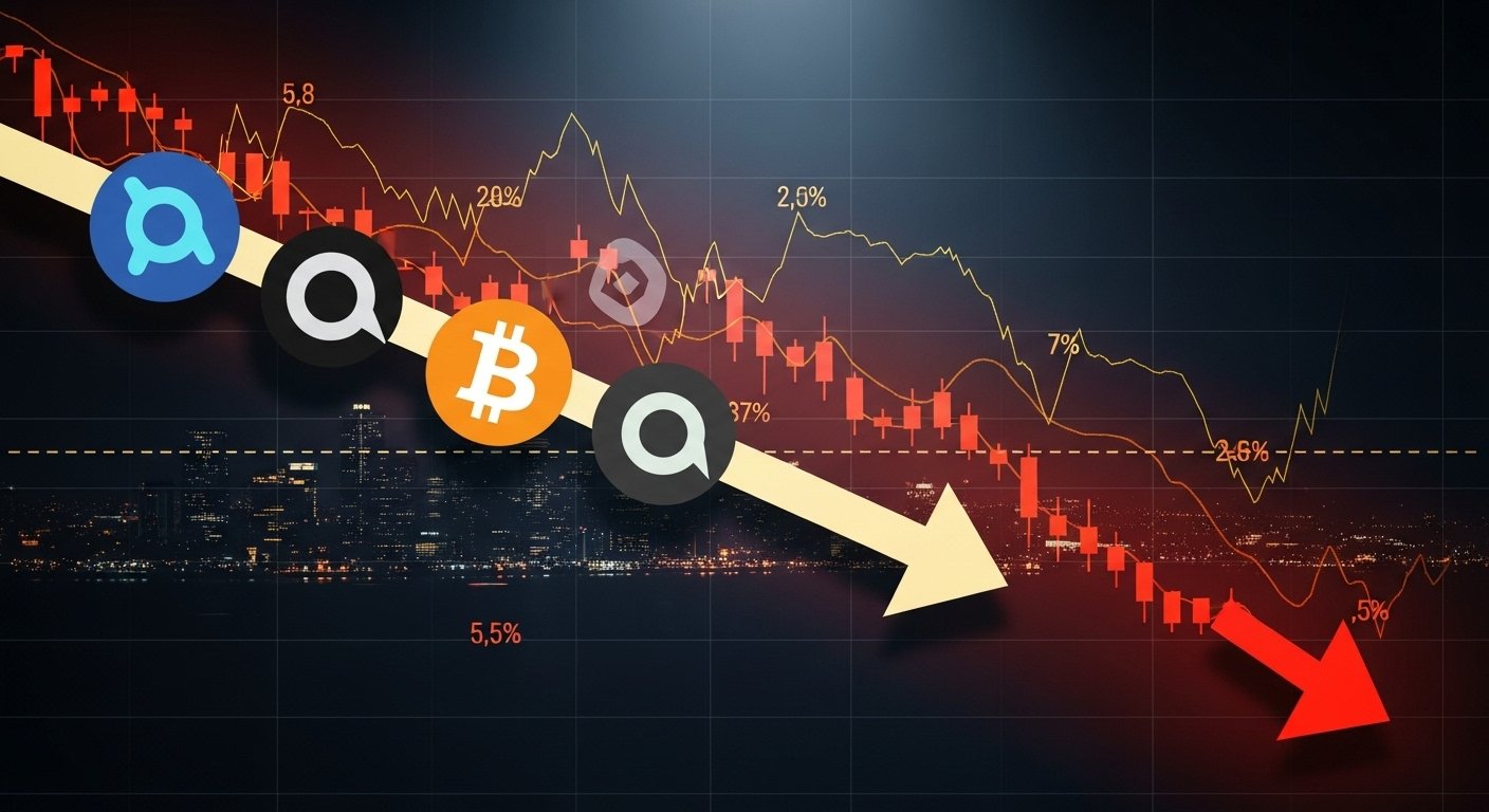 What a Sharp Drop Means for Altcoins