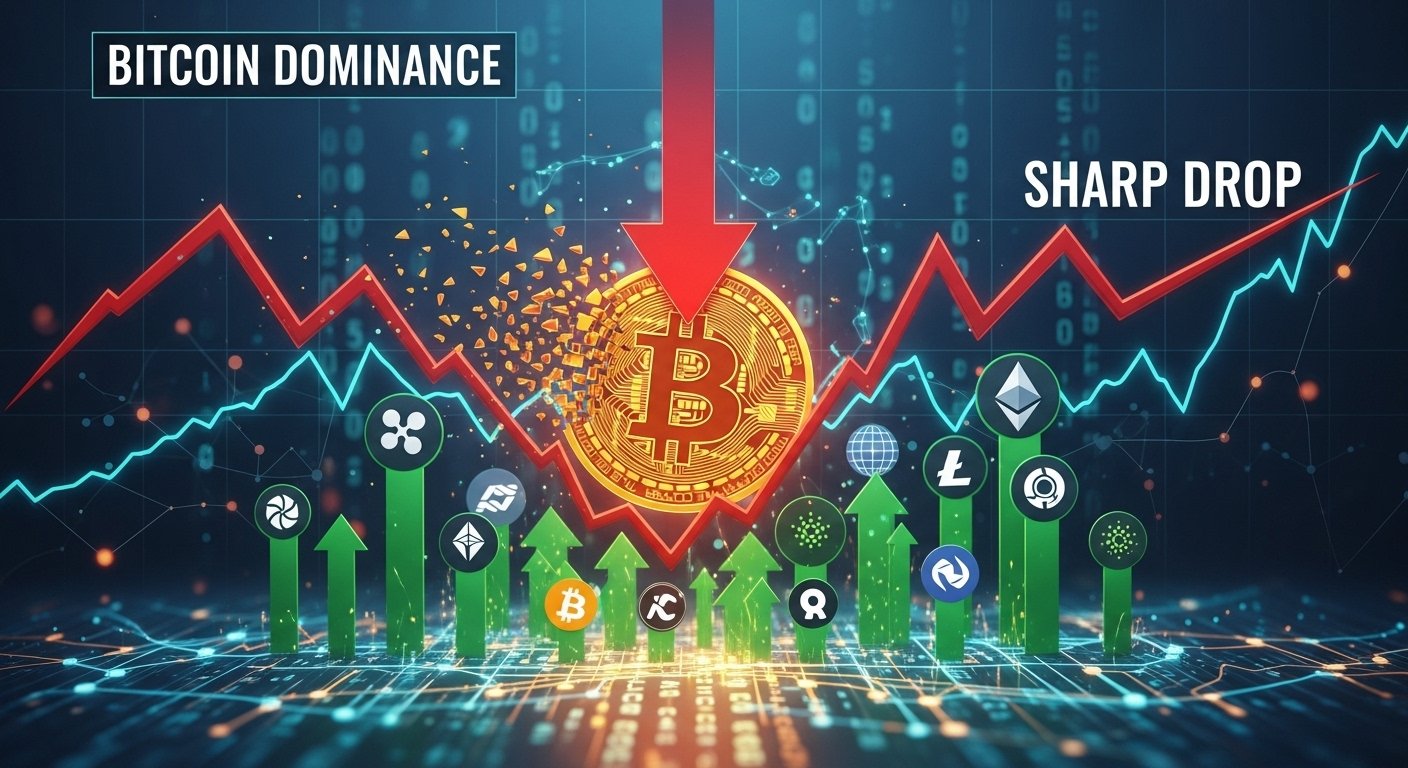 Why Bitcoin Dominance Drops Sharply