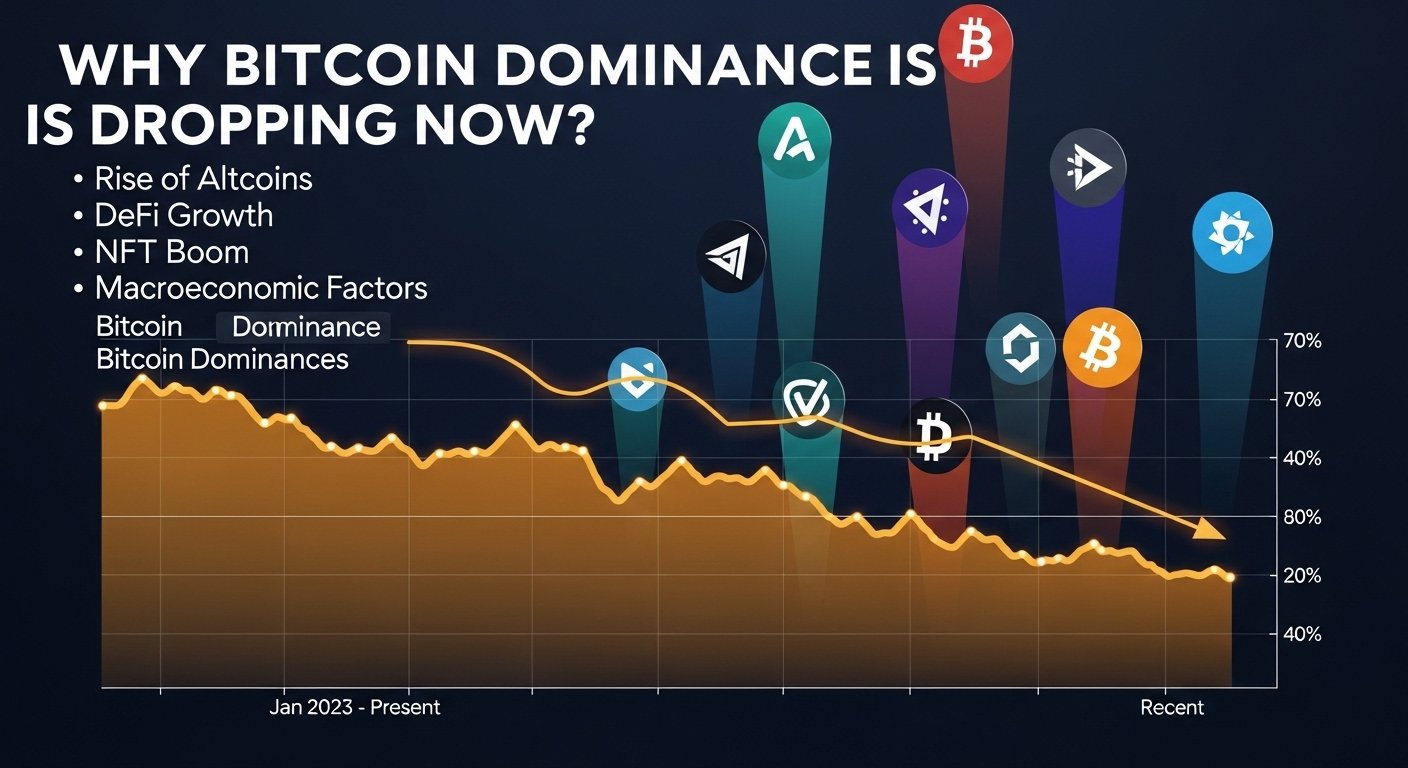 Why Bitcoin Dominance Is Dropping Now