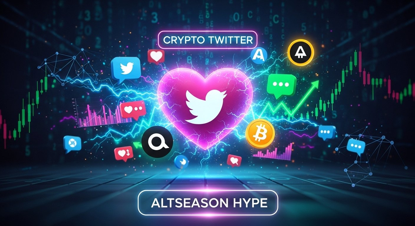 Why Crypto Twitter Is the Heart of Altseason Hype