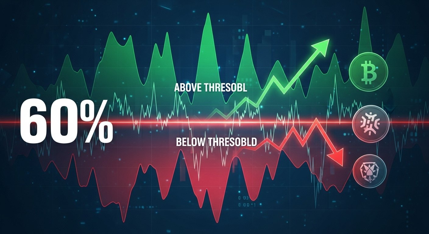 Why the 60% Threshold Matters in Crypto Market Cycles
