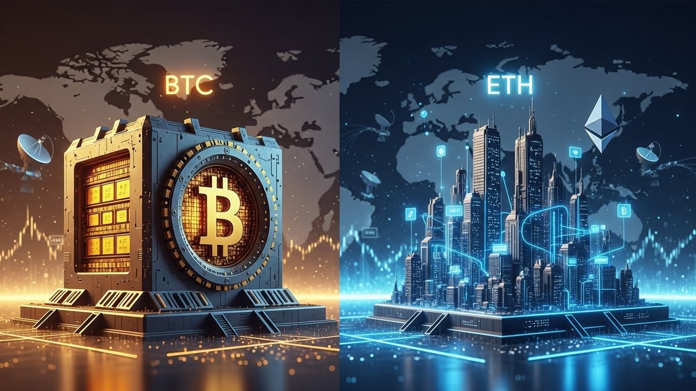 BTC vs ETH A Shared Market, Two Different Structures