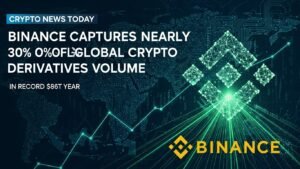 Crypto News Today Binance Captures Nearly 30% of Global Crypto Derivatives Volume in Record $86T Year