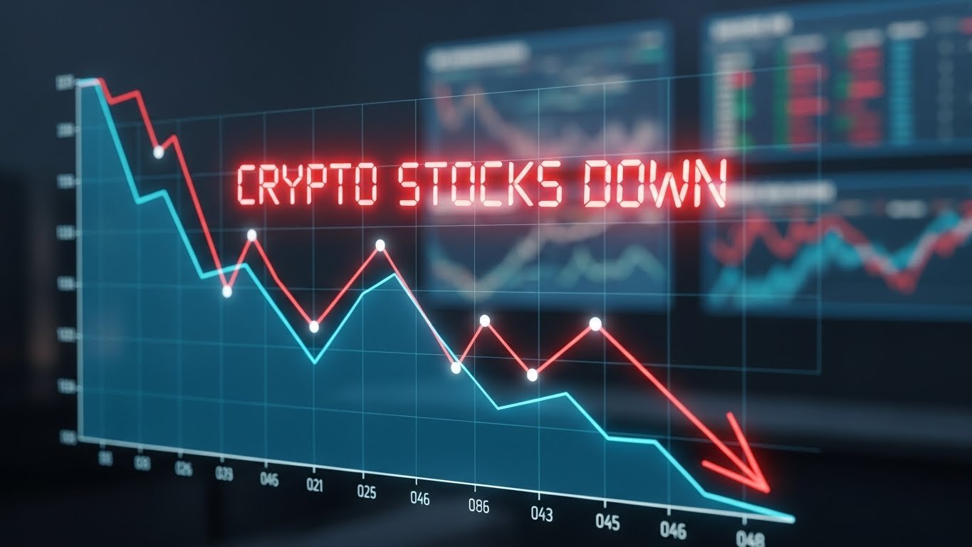 Crypto Stocks Down