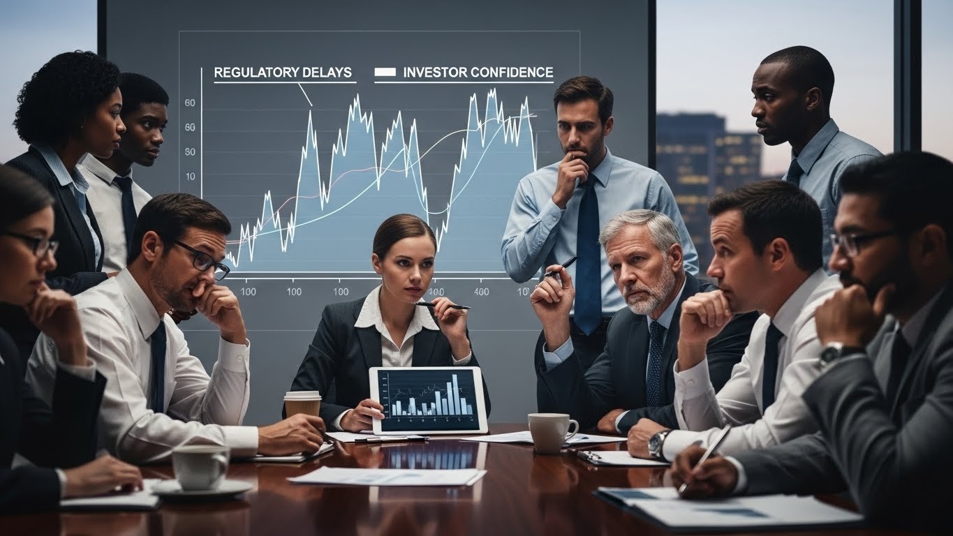 Investor confidence amid regulatory delays