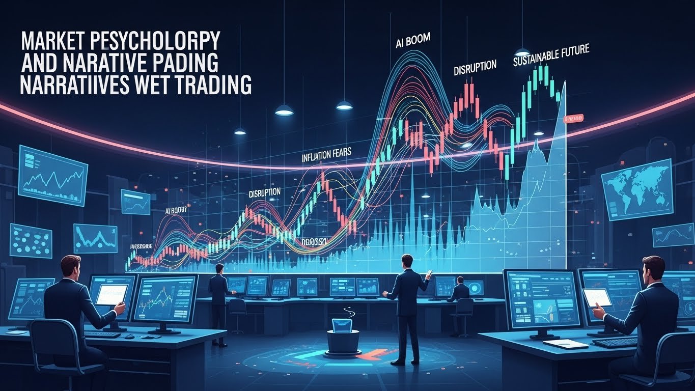 Market psychology and narrative-driven trading