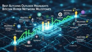 Best altcoins outlook highlights Bitcoin Hyper network milestones