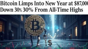 Bitcoin Limps Into New Year at $87,000, Down 30% From All-Time Highs