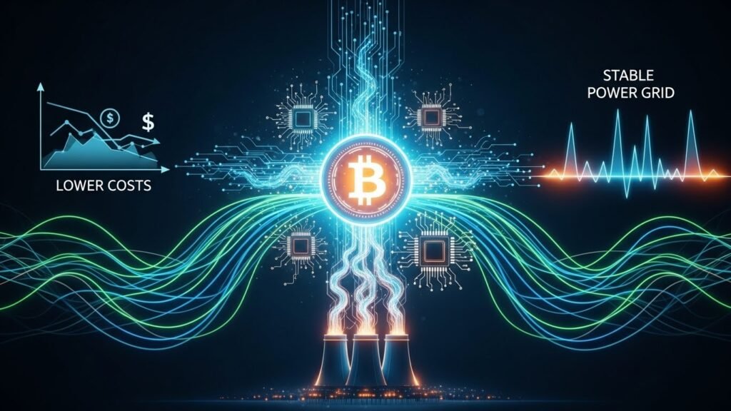 Bitcoin Mining Helps Stabilize Power Grids, Lowers User Costs Study