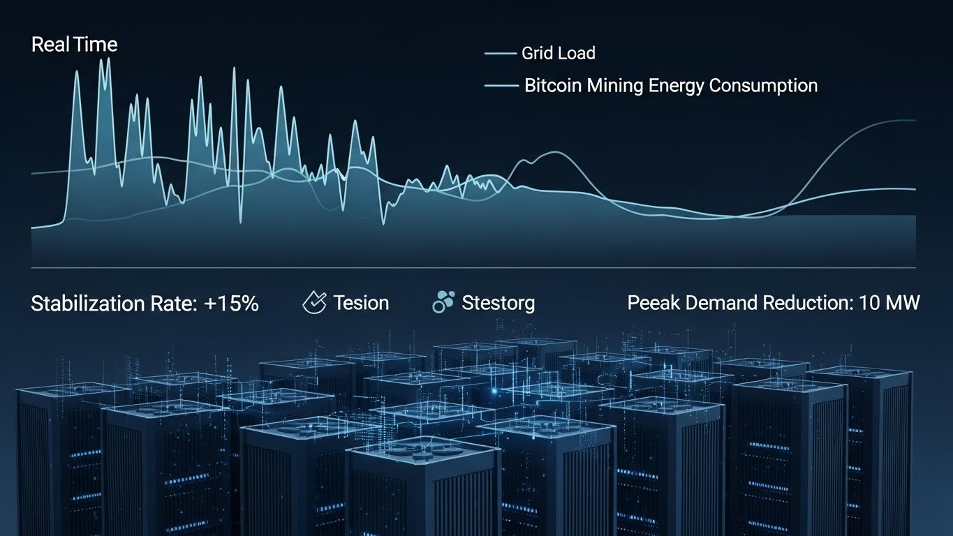 Bitcoin Mining as a Grid Stabilization Tool