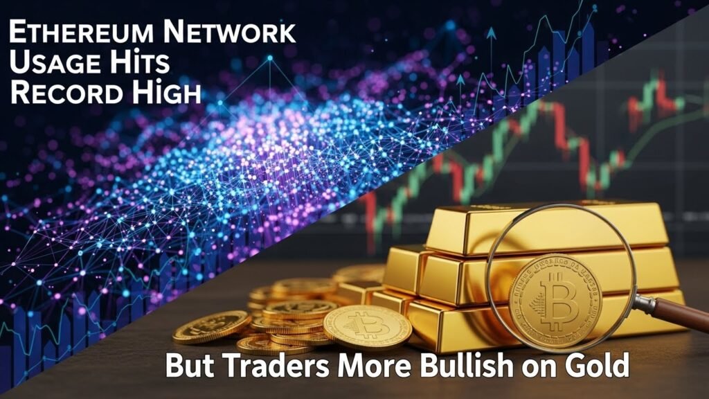 Ethereum Network Usage Hits Record High—But Traders More Bullish on Gold