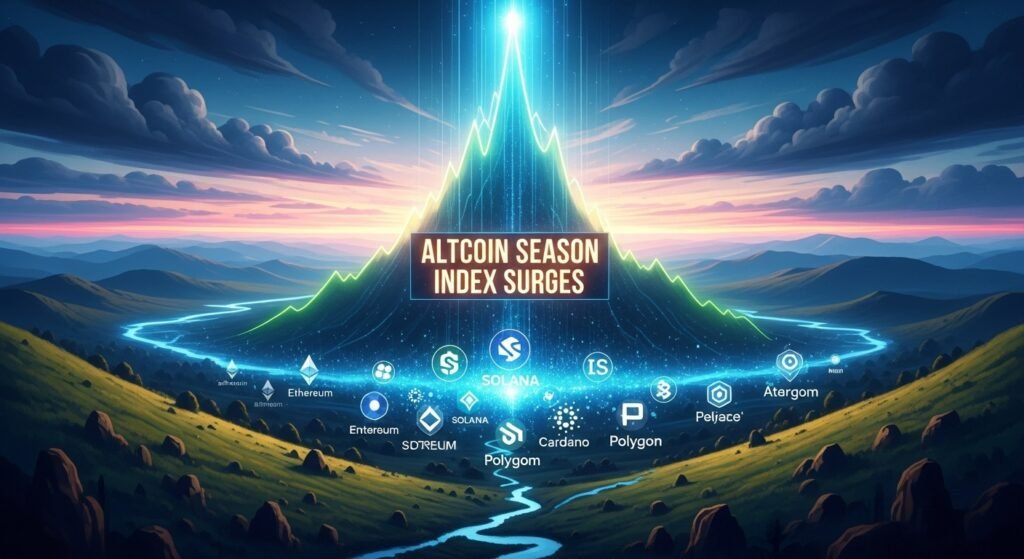 Altcoin Season Index Surges