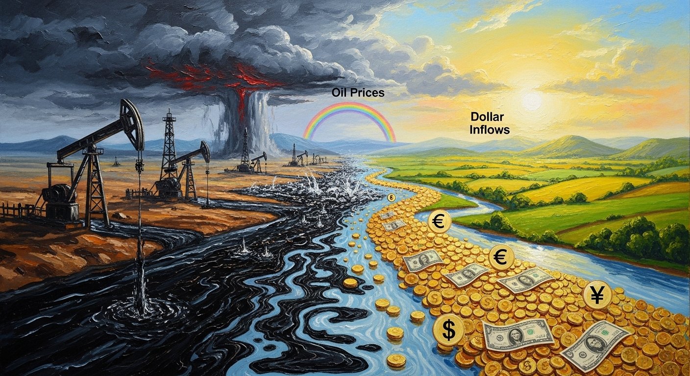 Oil Prices and Dollar Inflows