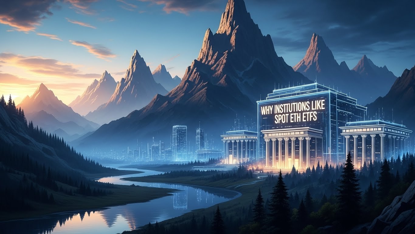 Why Institutions Like Spot ETH ETFs