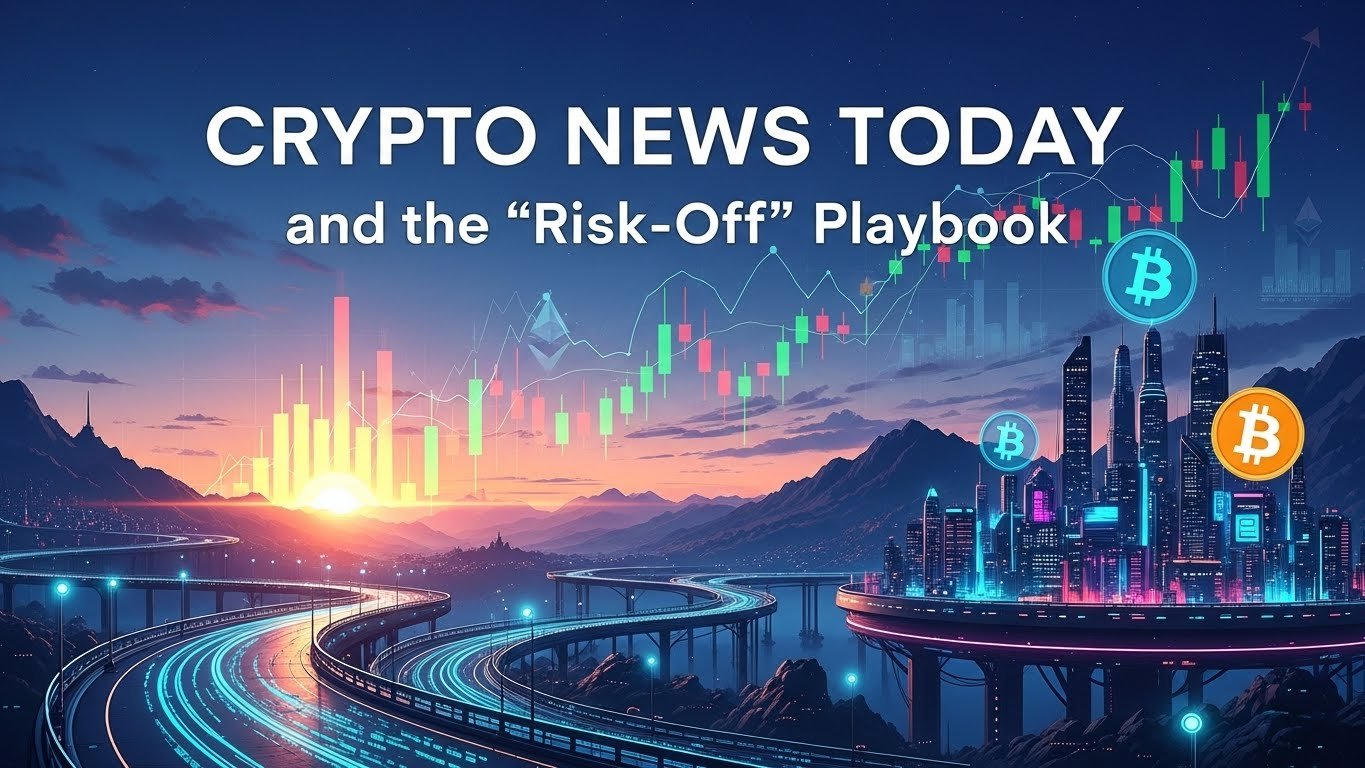 Crypto News Today and the “Risk-Off” Playbook