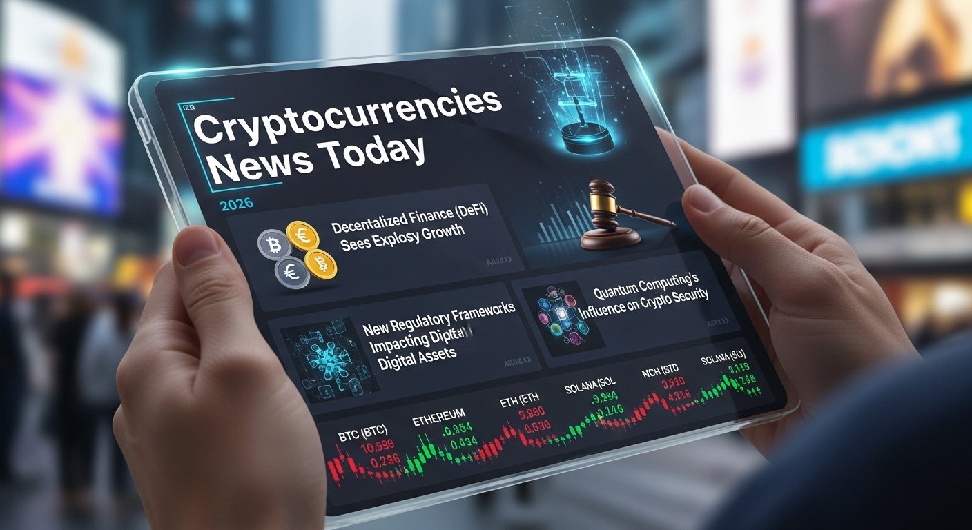 Understanding “Cryptocurrencies News Today” in 2026
