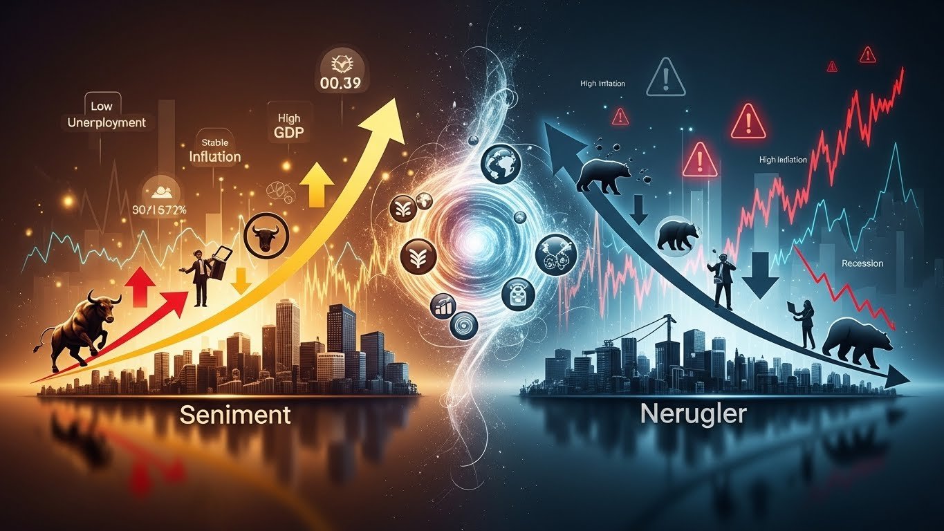Macroeconomic Forces Driving Divergent Sentiment