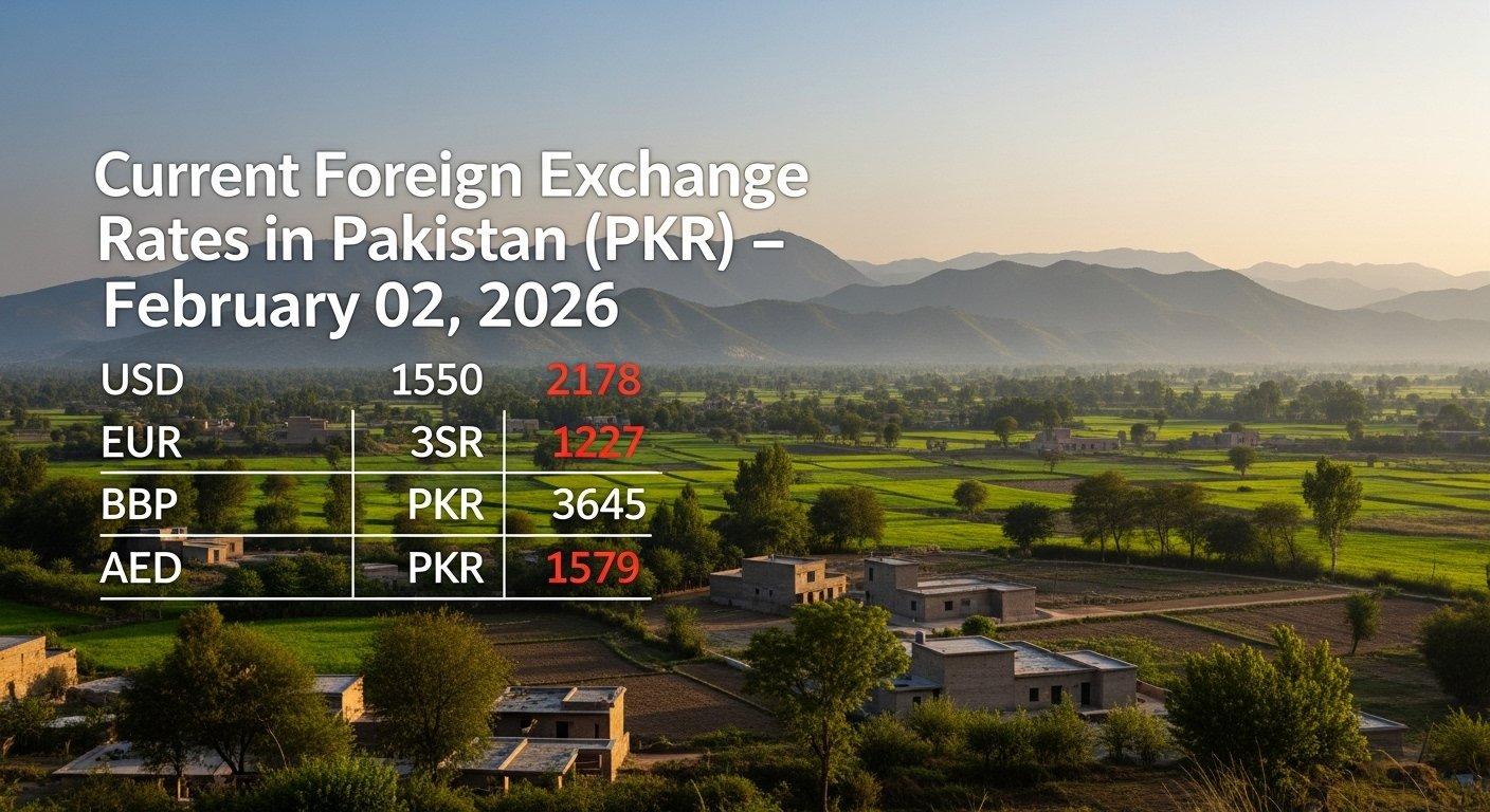Current Foreign Exchange Rates in Pakistan (PKR) – February 02, 2026