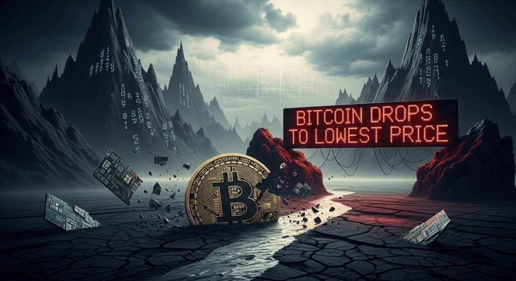 Bitcoin Drops to Lowest Price