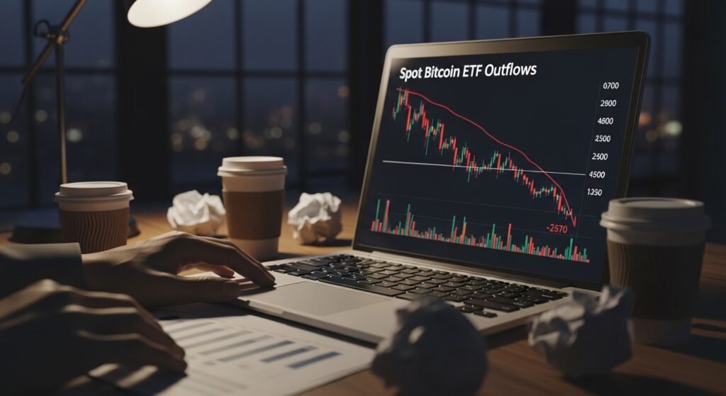 Spot Bitcoin ETF Outflows