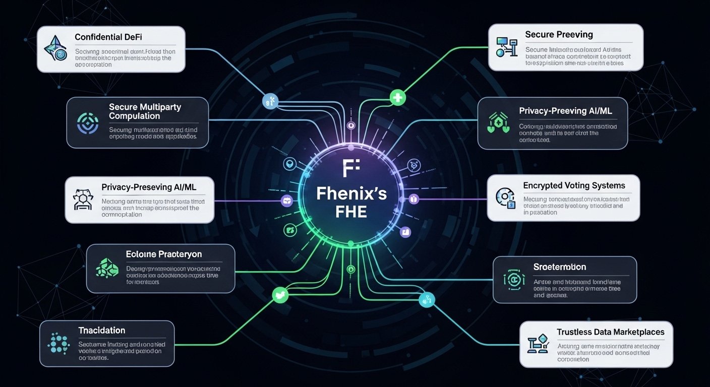 Blockchain Applications Enabled by Fhenix’s FHE