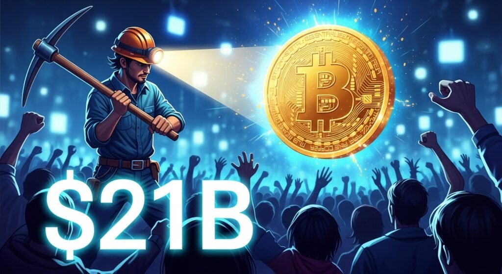 Bitcoin Miner Riot Eyes $21B