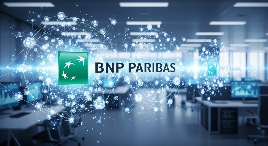 BNP Paribas Uses Public Blockchain