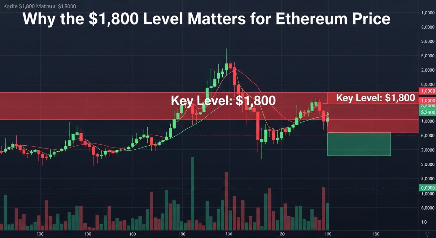 Why the $1,800 Level Matters for Ethereum Price