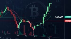 Bitcoin Briefly Drops Below $67K