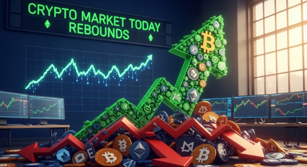 Crypto Market Today Rebounds
