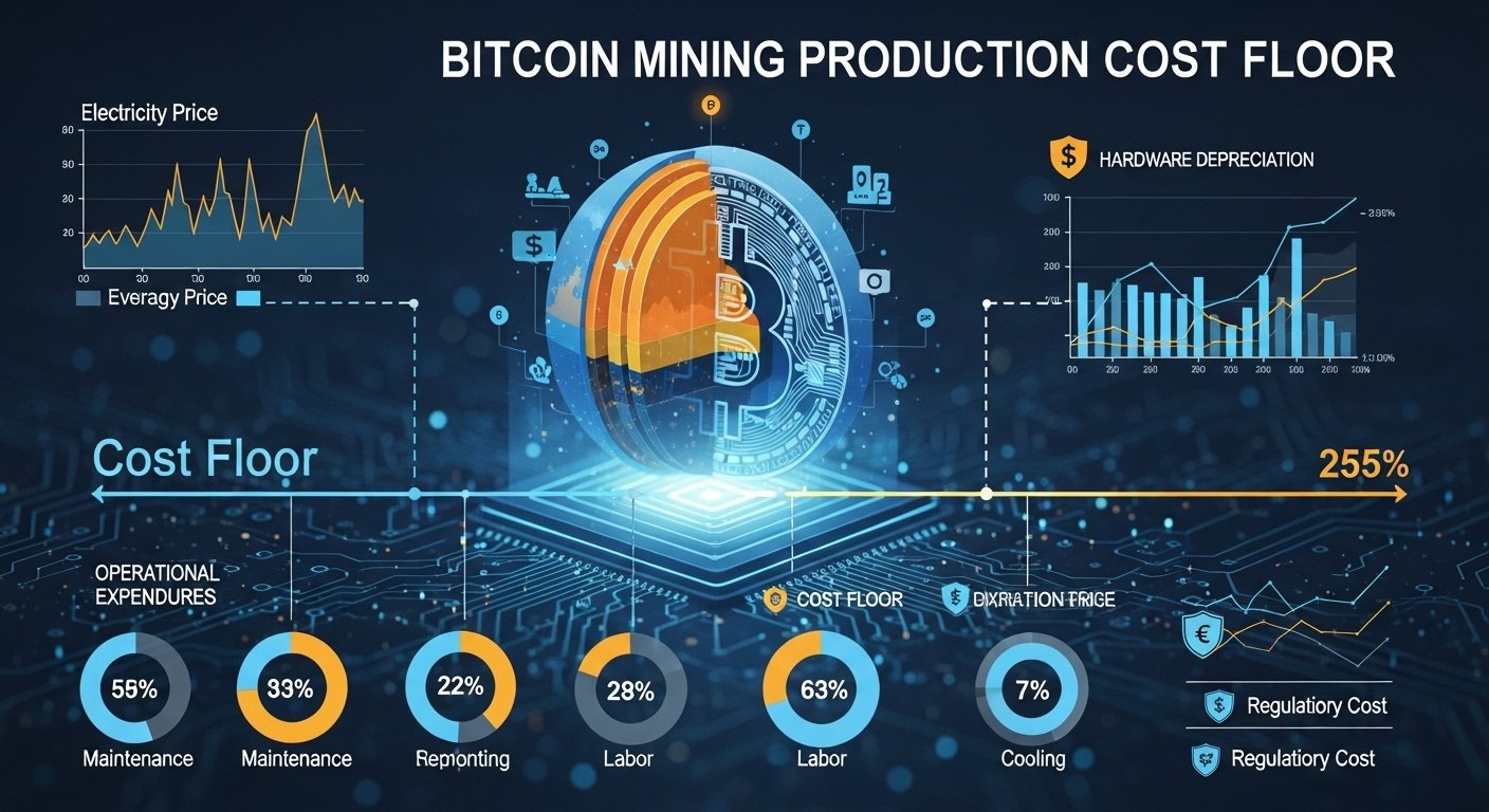 Understanding the Bitcoin Mining Production Cost Floor