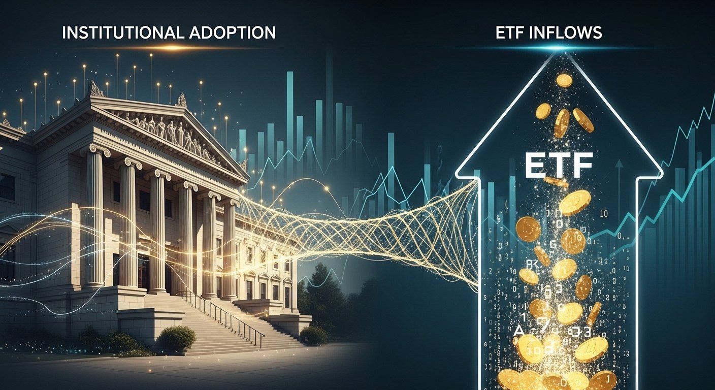 Institutional Adoption and ETF Inflows