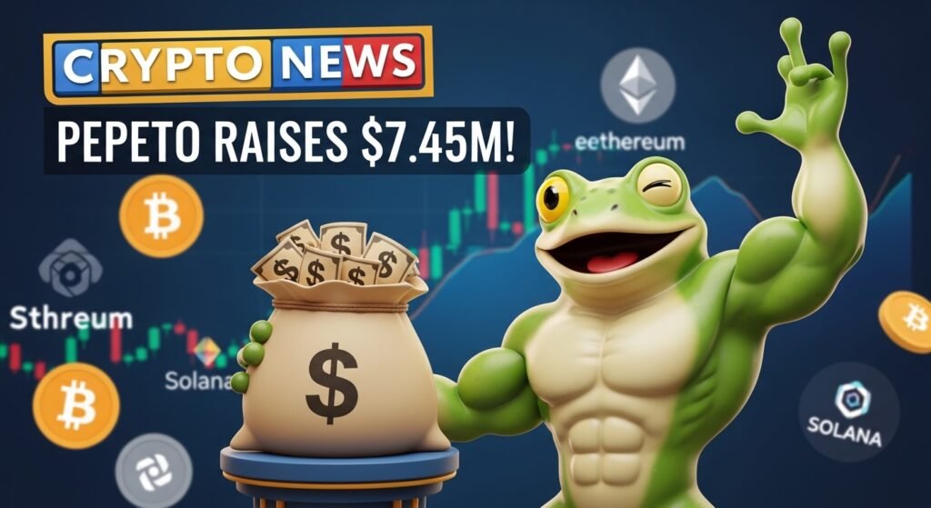 Crypto News Pepeto Raises $7.45M