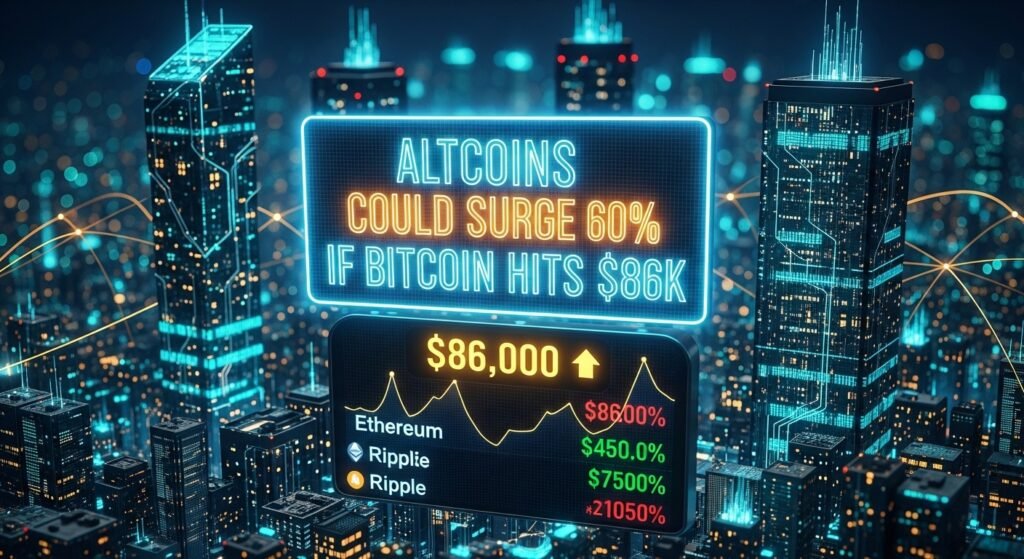 Altcoins Could Surge 60% If Bitcoin Hits $86K