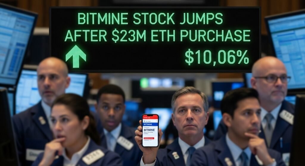 Bitmine Stock Jumps