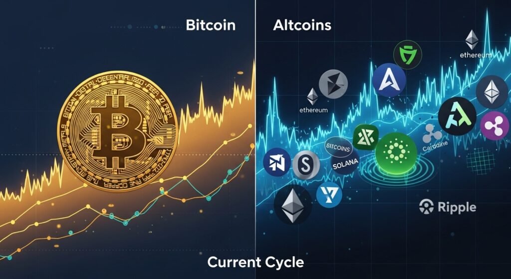Comparing Bitcoin and Altcoins in the Current Cycle