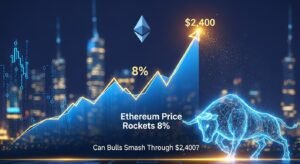Ethereum Price Rockets 8%, Can Bulls Smash Through $2,400?
