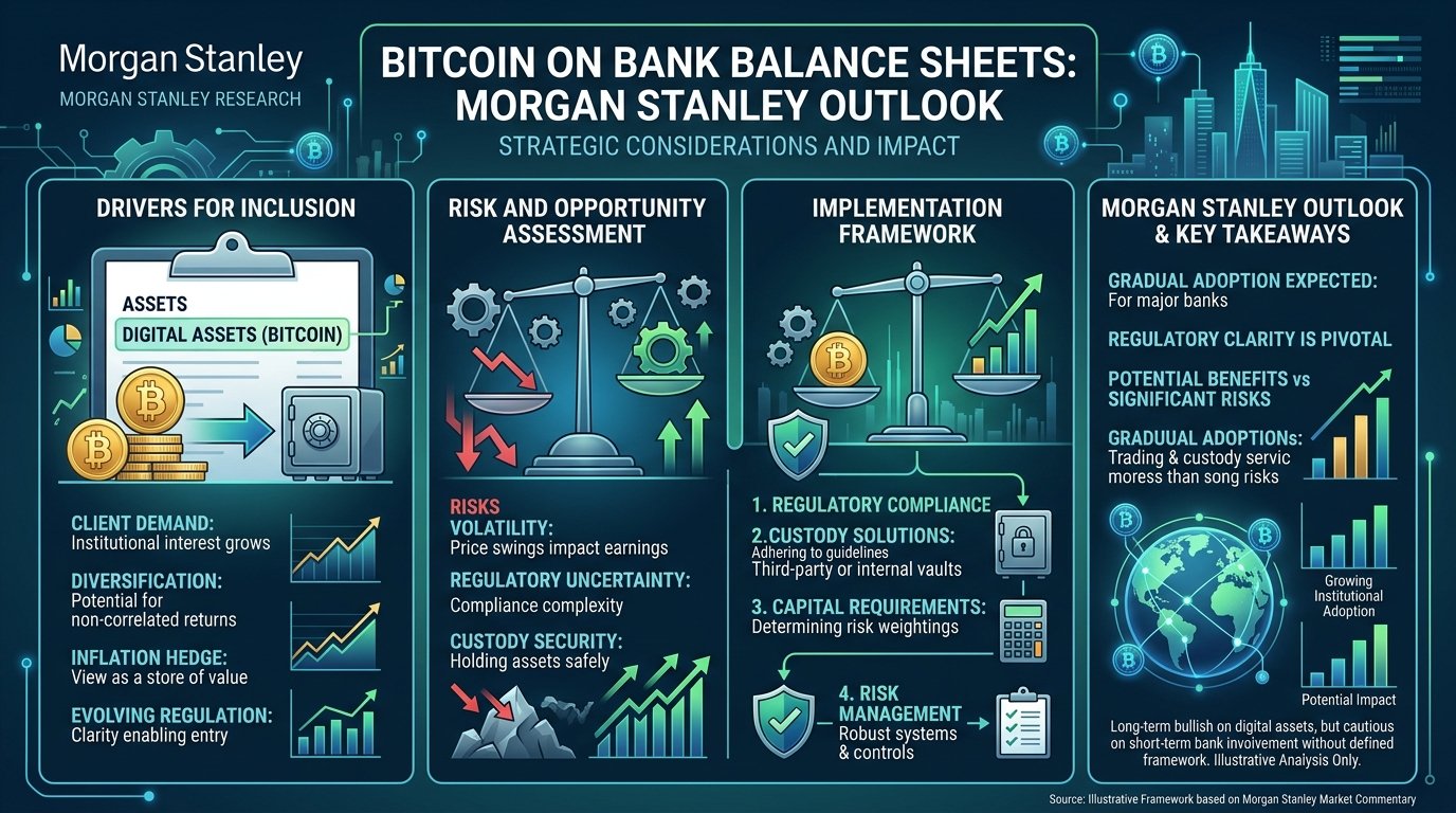 Bitcoin on Bank Balance Sheets Morgan Stanley Outlook