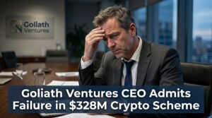 Goliath Ventures CEO Admits Failure in $328M Crypto Scheme