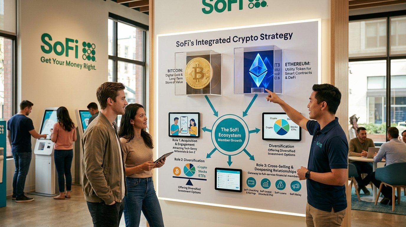Role of Bitcoin and Ethereum in SoFi’s Strategy